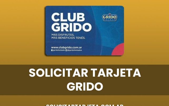 COMO activar TARJETA club Grido www.clubgrido.com.ar