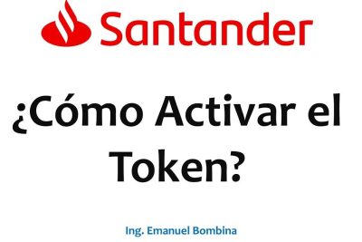 COMO SE ACTIVA el Token de Santander Pasos Claros