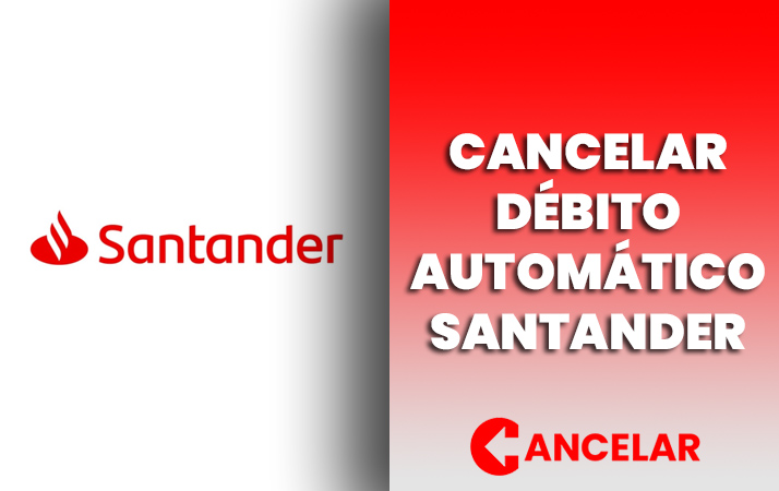 Cancelar débito automático SANTANDER baja STOP debit.
