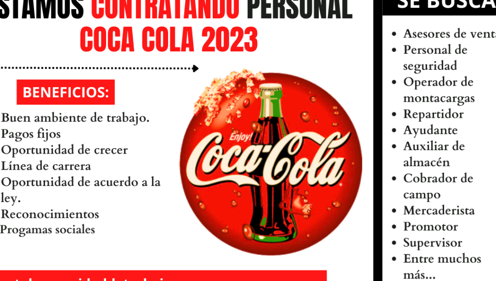 Pasos para Ingresar a TRABAJAR a Coca Cola