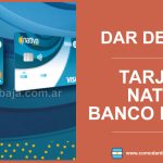 CÓMO dar de baja LA tarjeta NATIVA Banco Nación